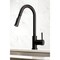 Gourmetier LS8620DL Concord Single-Handle Pull-Down Kitchen Faucet, Matte Black LS8620DL - alternate 7